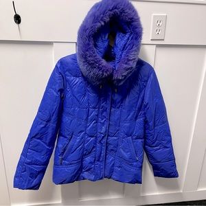 ⬇️$280 Flash Geo purple duck down‎ winter jacket size M